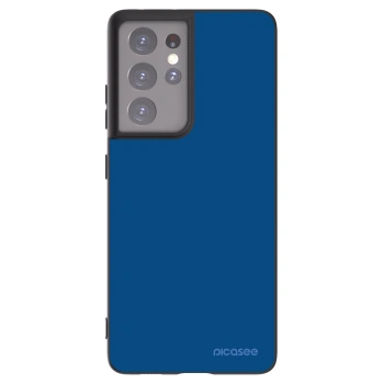 Picasee silikonový černý obal pro Samsung Galaxy S21 Ultra 5G G998B - Navy Blue