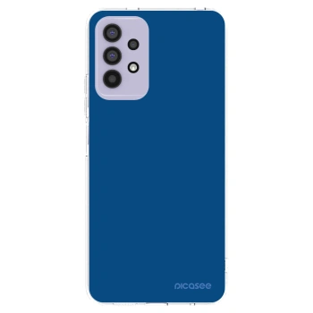 Picasee silikonový průhledný obal pro Samsung Galaxy A32 4G SM-A325F - Navy Blue