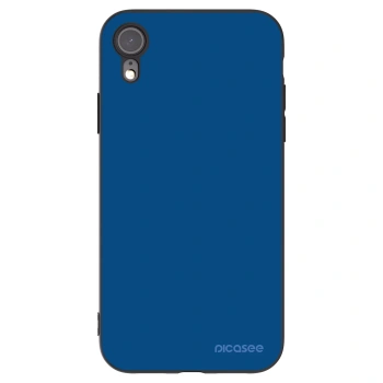 Picasee silikonový černý obal pro Apple iPhone XR - Navy Blue