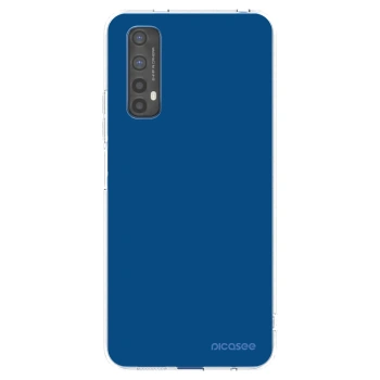 Picasee silikonový průhledný obal pro Realme 7 - Navy Blue