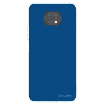 Picasee silikonový průhledný obal pro Xiaomi Redmi Note 9T - Navy Blue