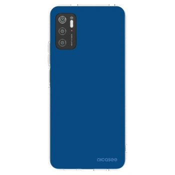 Picasee silikonový průhledný obal pro Xiaomi Poco M3 Pro 5G - Navy Blue