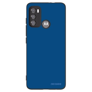 Picasee silikonový černý obal pro Motorola Moto G60 - Navy Blue