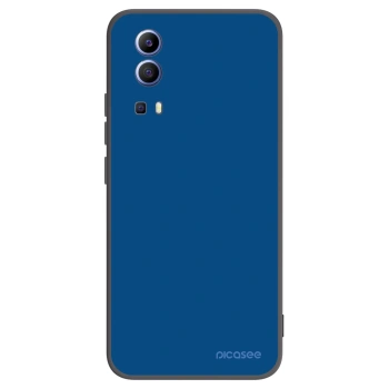 Picasee silikonový černý obal pro Vivo Y52 5G - Navy Blue