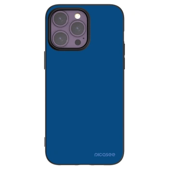 Picasee silikonový černý obal pro Apple iPhone 14 Pro Max - Navy Blue