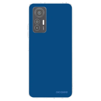 Picasee silikonový průhledný obal pro Xiaomi 12 Lite - Navy Blue