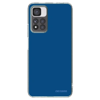 Picasee silikonový průhledný obal pro Xiaomi Redmi Note 11 Pro+ 5G - Navy Blue