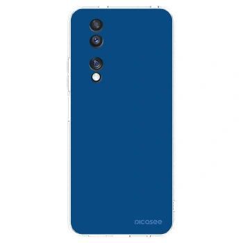 Picasee silikonový průhledný obal pro Honor 70 - Navy Blue