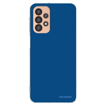 Picasee silikonový průhledný obal pro Samsung Galaxy A23 A236B 5G - Navy Blue