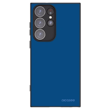 Picasee silikonový černý obal pro Samsung Galaxy S23 Ultra 5G - Navy Blue