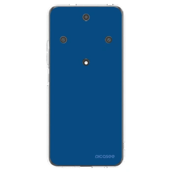 Picasee silikonový průhledný obal pro Honor Magic5 Lite 5G - Navy Blue