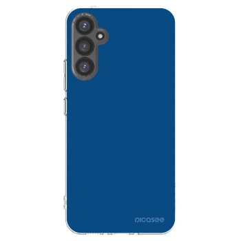 Picasee silikonový průhledný obal pro Samsung Galaxy A34 5G A346B - Navy Blue