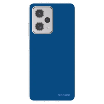 Picasee silikonový průhledný obal pro Xiaomi Redmi Note 12 Pro+ 5G - Navy Blue