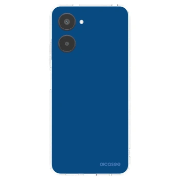 Picasee silikonový průhledný obal pro Realme 10 4G - Navy Blue