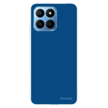 Picasee silikonový průhledný obal pro Honor 70 Lite - Navy Blue