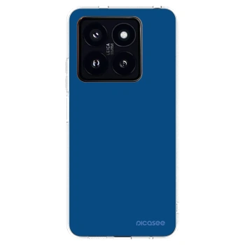 Picasee silikonový průhledný obal pro Xiaomi 14 Pro - Navy Blue