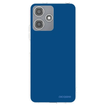 Picasee silikonový průhledný obal pro Xiaomi Redmi 12 5G - Navy Blue