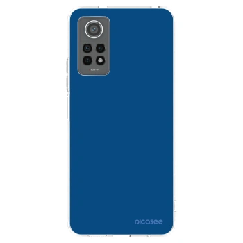 Picasee silikonový průhledný obal pro Xiaomi Redmi Note 12 Pro 4G - Navy Blue