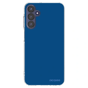 Picasee silikonový průhledný obal pro Samsung Galaxy A15 A155F 4G - Navy Blue