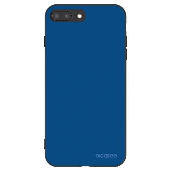 Picasee silikonový černý obal pro Apple iPhone 8 Plus - Navy Blue