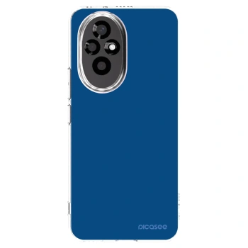 Picasee silikonový průhledný obal pro Honor 200 Pro 5G - Navy Blue