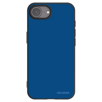 Picasee silikonový černý obal pro Apple iPhone 16e - Navy Blue