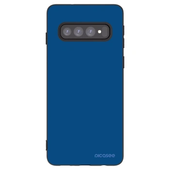 Picasee silikonový černý obal pro Samsung Galaxy S10 G973 - Navy Blue