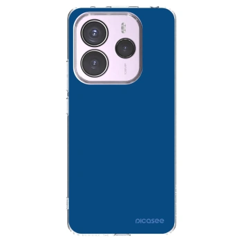 Picasee silikonový průhledný obal pro Xiaomi Redmi Note 14 5G - Navy Blue