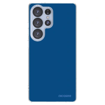 Picasee silikonový průhledný obal pro Samsung Galaxy S25 Ultra 5G - Navy Blue