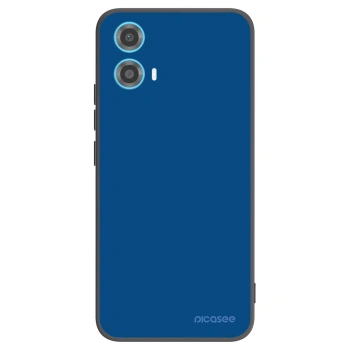Picasee silikonový černý obal pro Motorola Moto G34 5G - Navy Blue