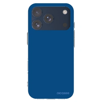 Picasee silikonový průhledný obal pro Apple iPhone 17 Pro - Navy Blue