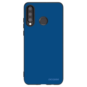 Picasee silikonový černý obal pro Huawei P30 Lite - Navy Blue