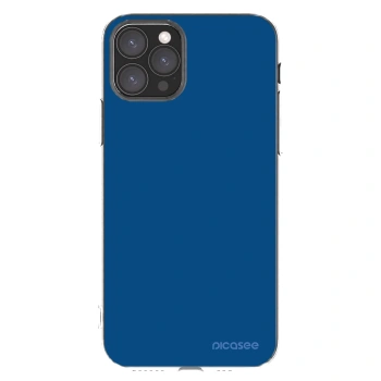 Picasee silikonový průhledný obal pro Apple iPhone 11 Pro - Navy Blue