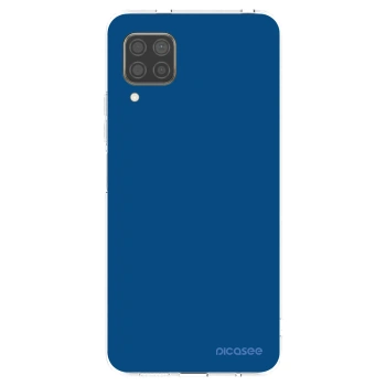 Picasee silikonový průhledný obal pro Huawei P40 Lite - Navy Blue