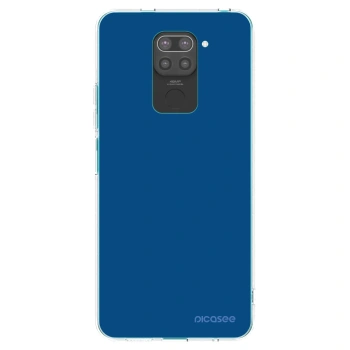 Picasee silikonový černý obal pro Xiaomi Redmi Note 9 - Navy Blue
