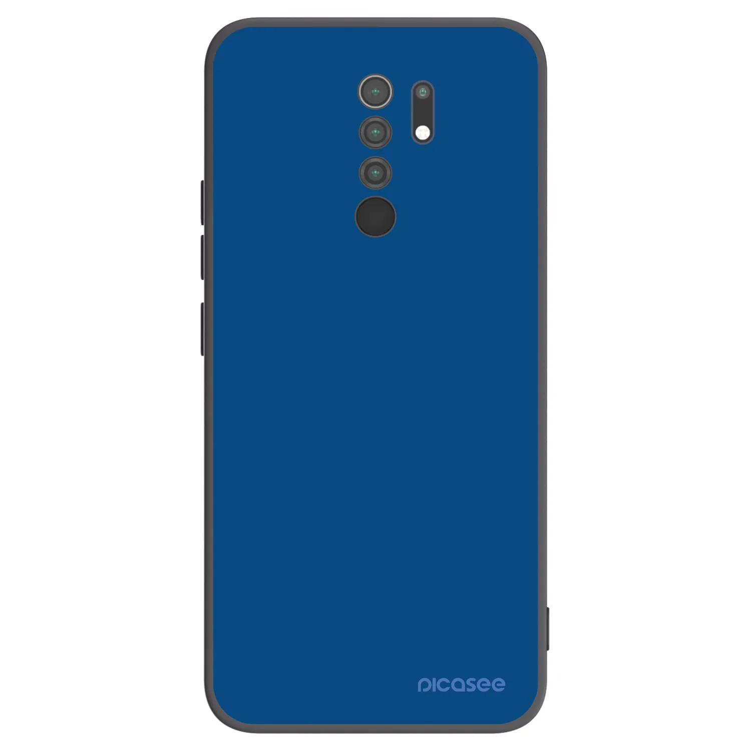 Picasee silikonový černý obal pro Xiaomi Redmi 9 - Navy Blue