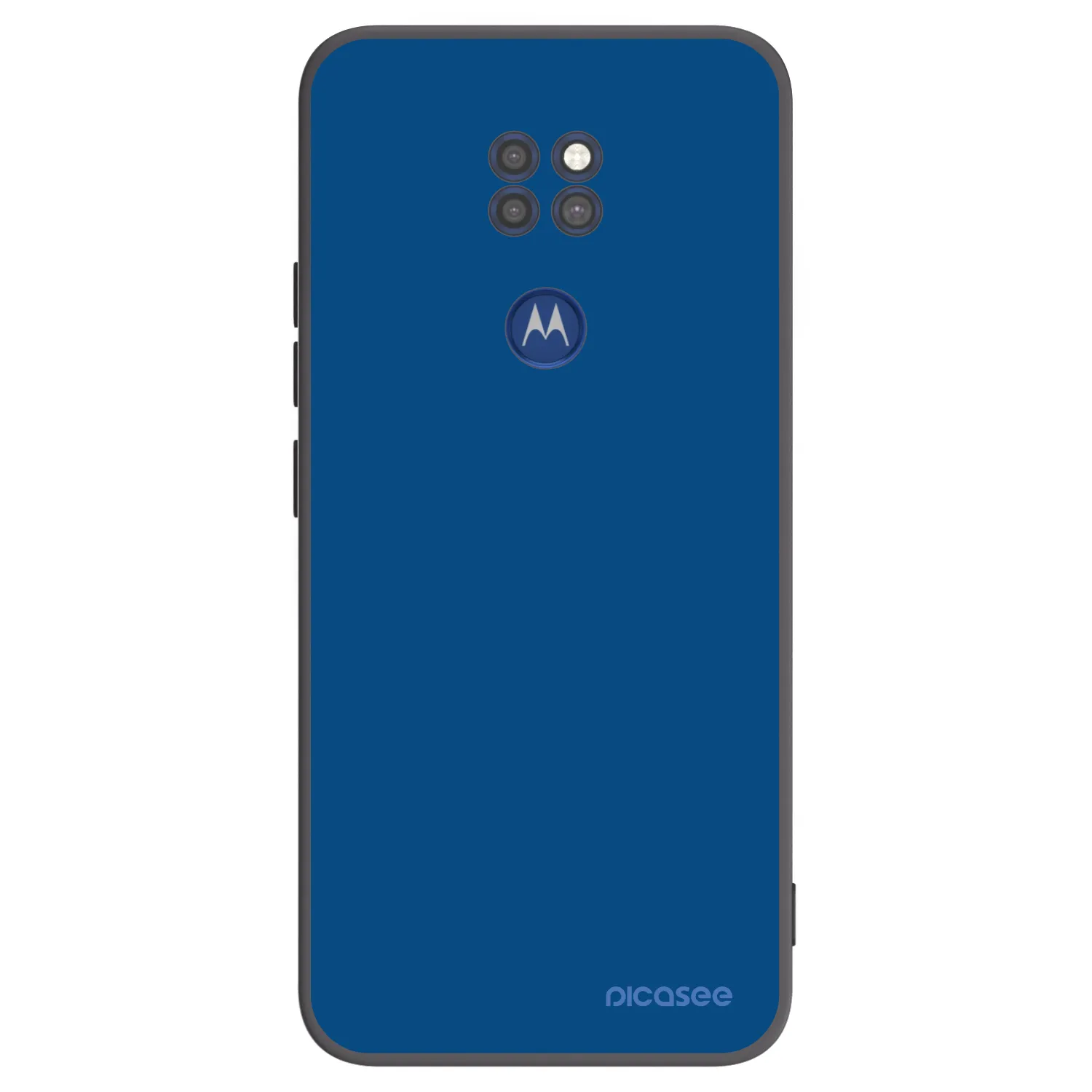 Picasee silikonový černý obal pro Motorola Moto G9 Play - Navy Blue