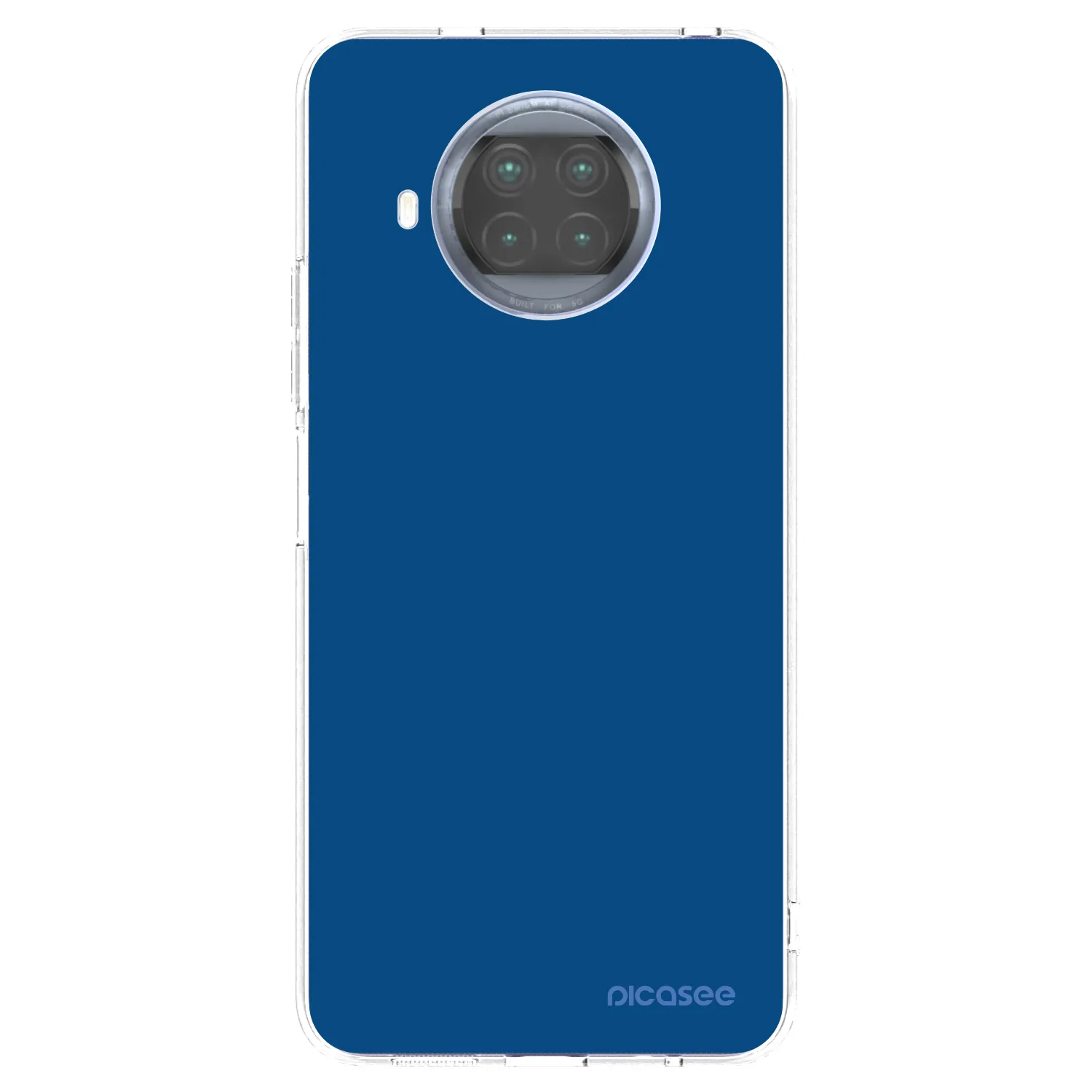 Picasee silikonový průhledný obal pro Xiaomi Mi 10T Lite - Navy Blue