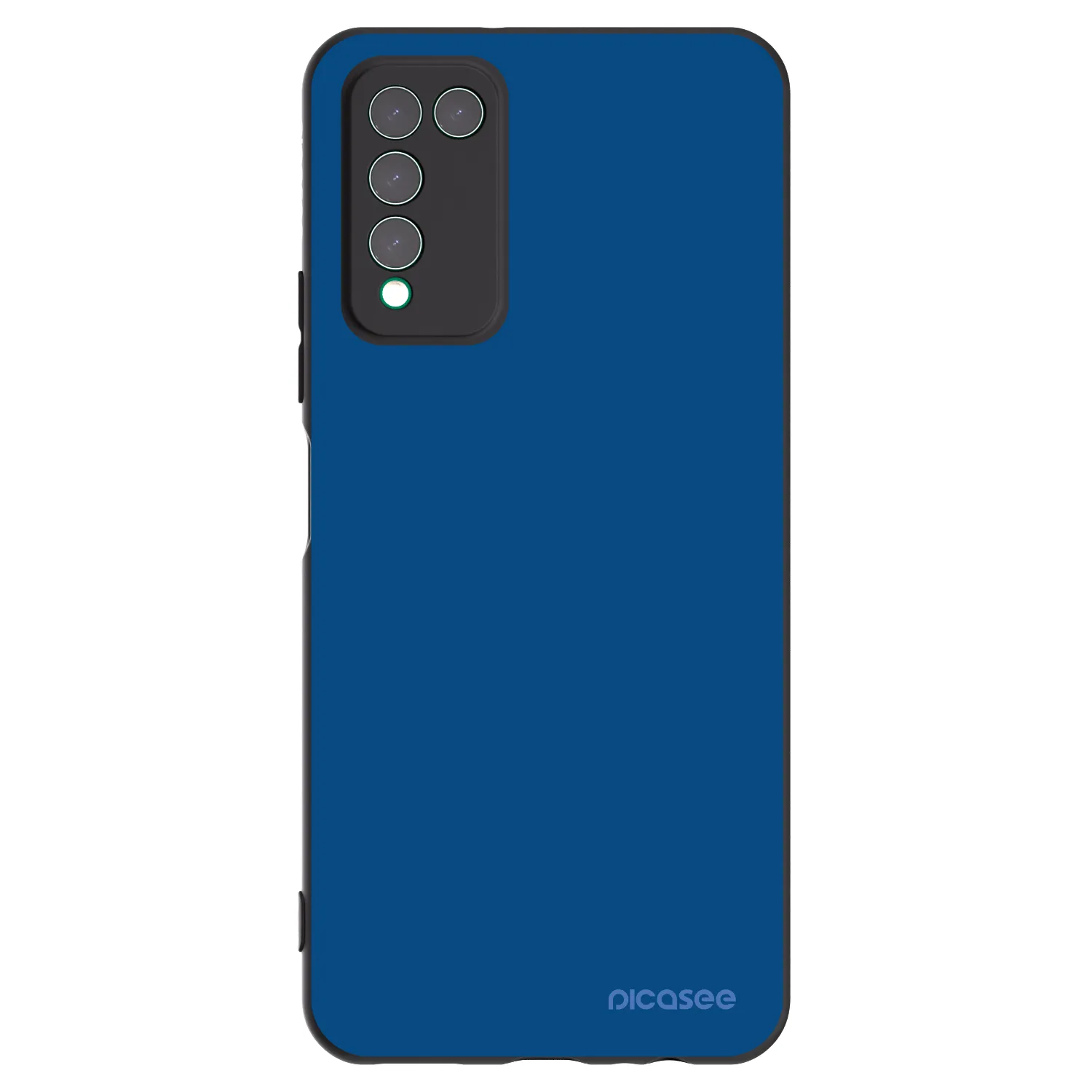 Picasee silikonový černý obal pro Honor 10X Lite - Navy Blue