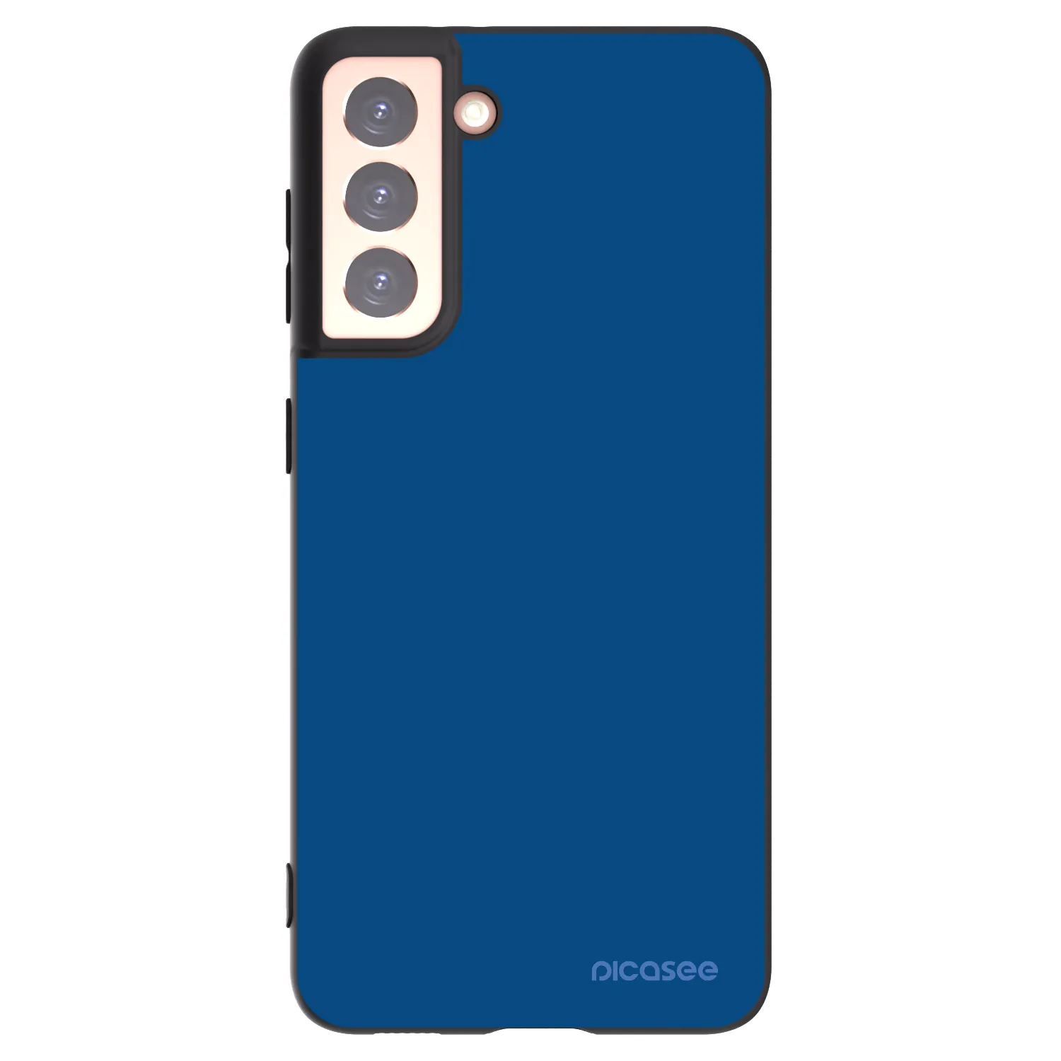 Picasee silikonový černý obal pro Samsung Galaxy S21 5G G991B - Navy Blue