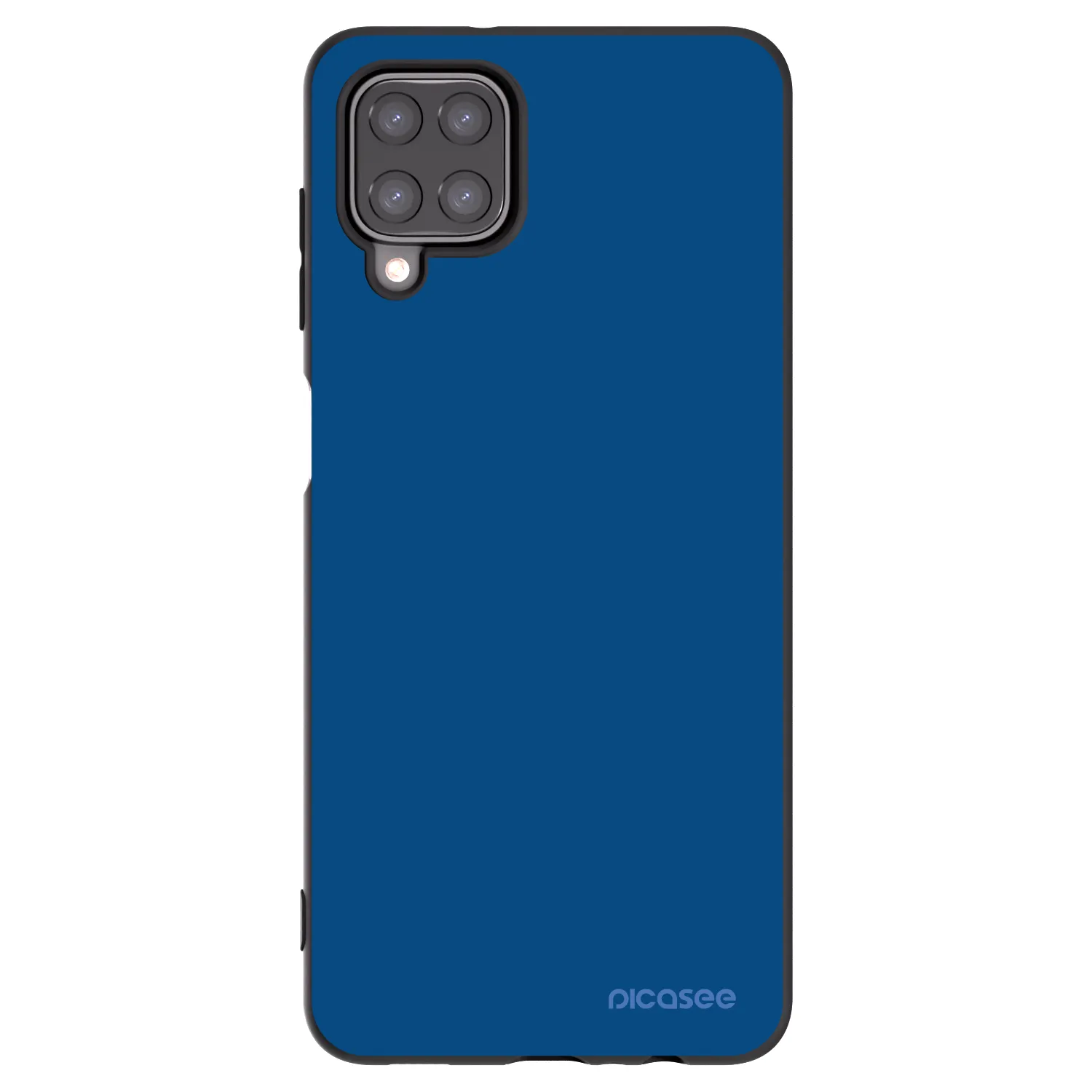 Picasee silikonový černý obal pro Samsung Galaxy A12 A125F - Navy Blue