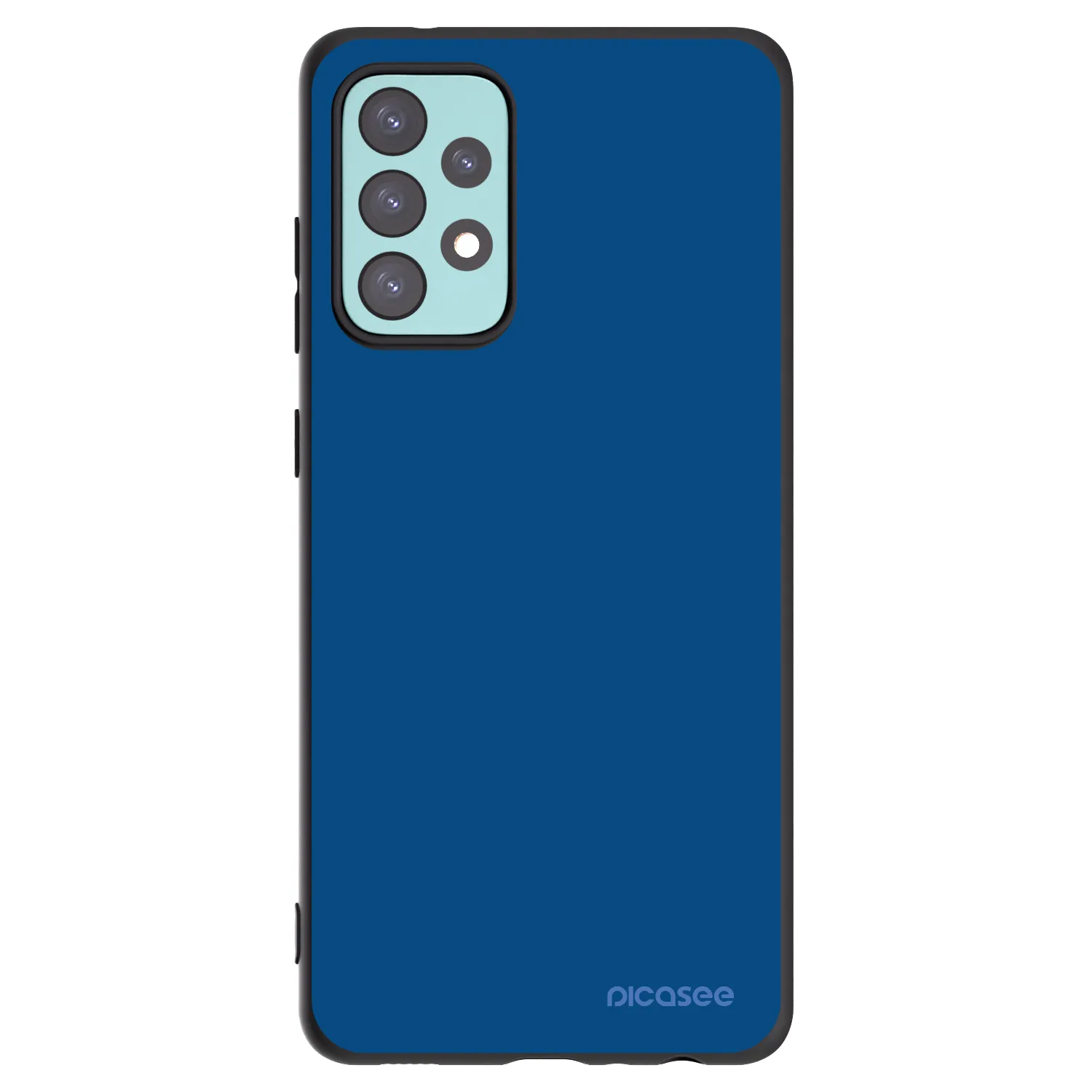 Picasee silikonový černý obal pro Samsung Galaxy A72 A725F - Navy Blue