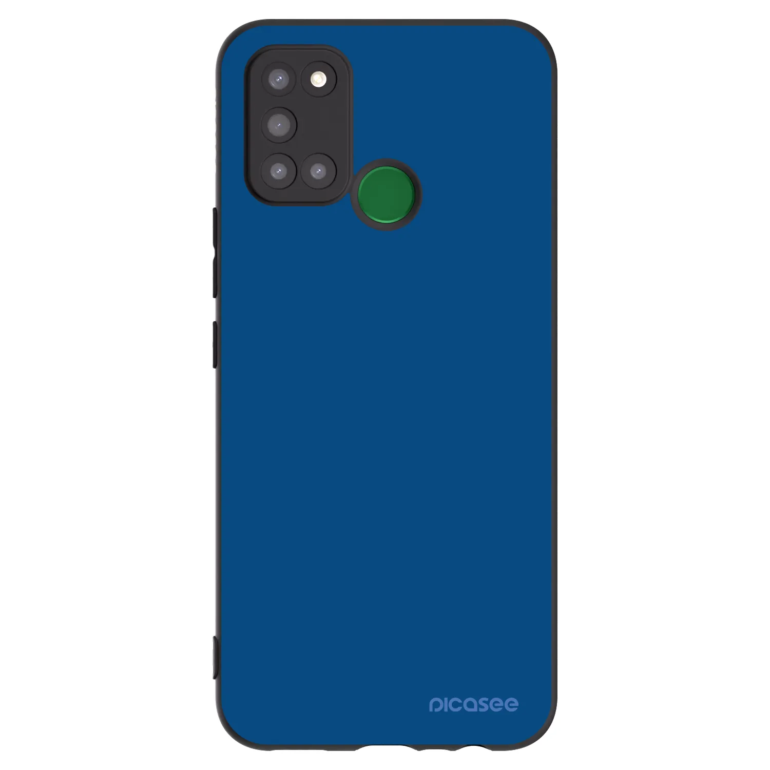 Picasee silikonový černý obal pro Realme 7i - Navy Blue