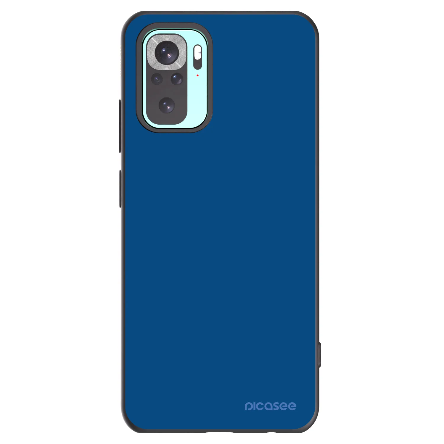 Picasee silikonový černý obal pro Xiaomi Redmi Note 10 Pro - Navy Blue