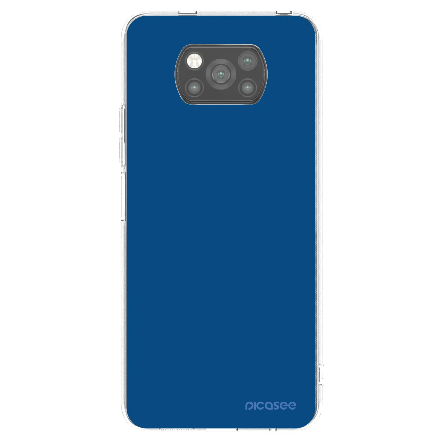 Picasee silikonový černý obal pro Xiaomi Poco X3 Pro - Navy Blue