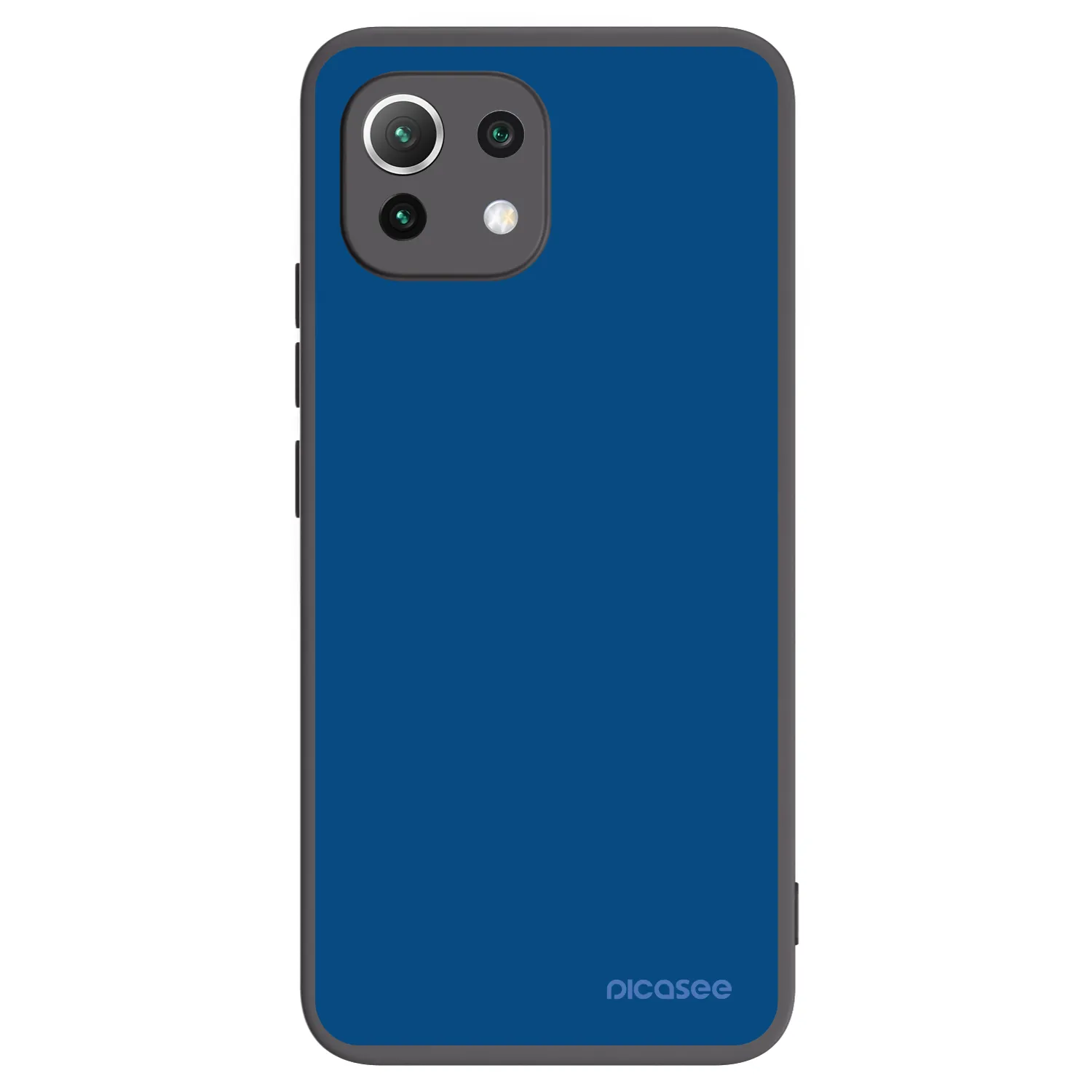 Picasee silikonový černý obal pro Xiaomi Mi 11 Lite - Navy Blue