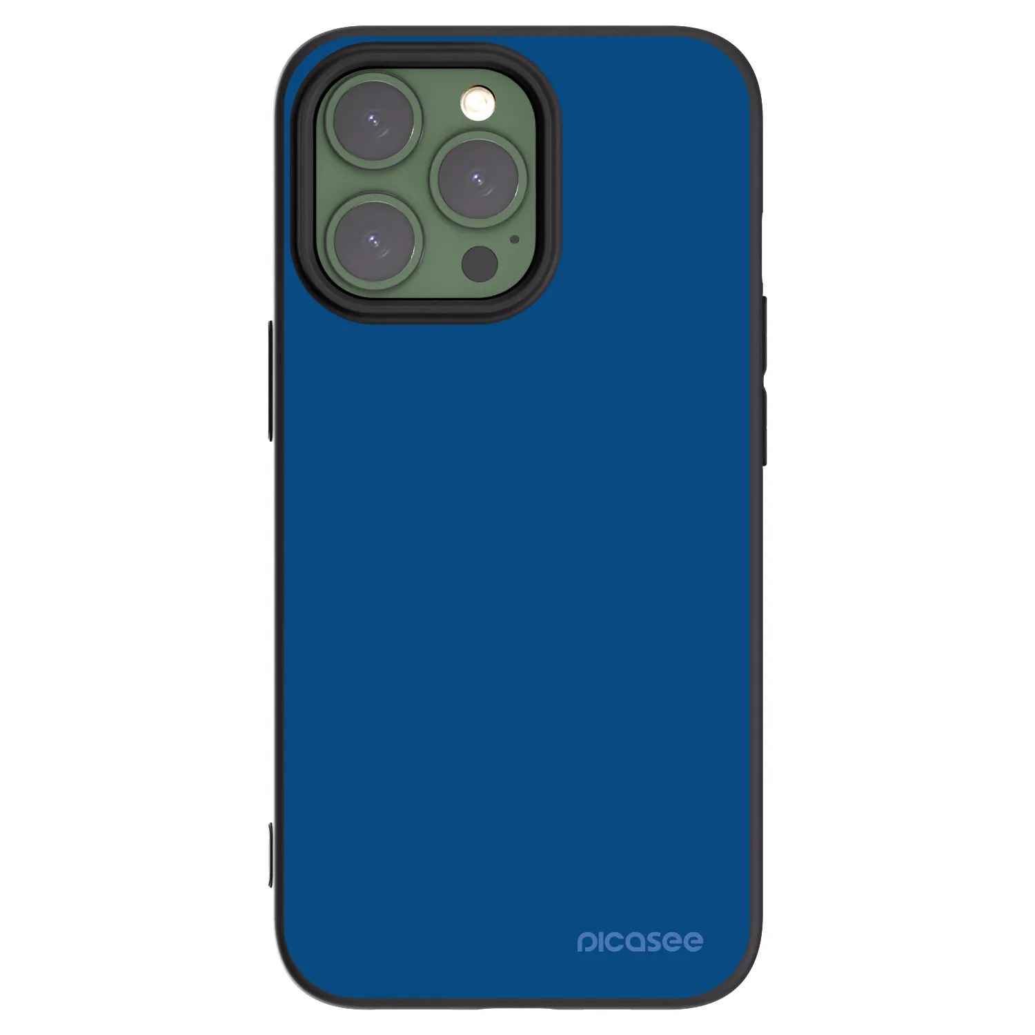 Picasee silikonový černý obal pro Apple iPhone 13 Pro - Navy Blue