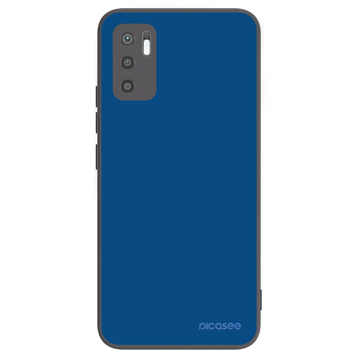 Picasee silikonový černý obal pro Xiaomi Redmi Note 10 5G - Navy Blue