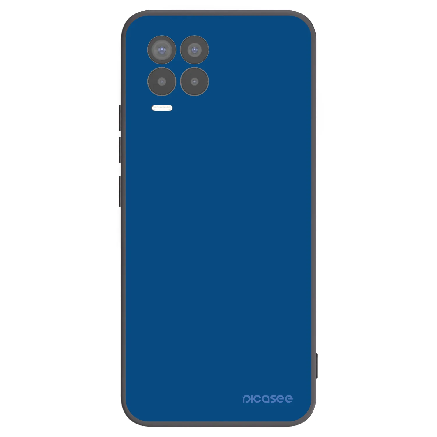 Picasee silikonový černý obal pro Realme 8 Pro - Navy Blue