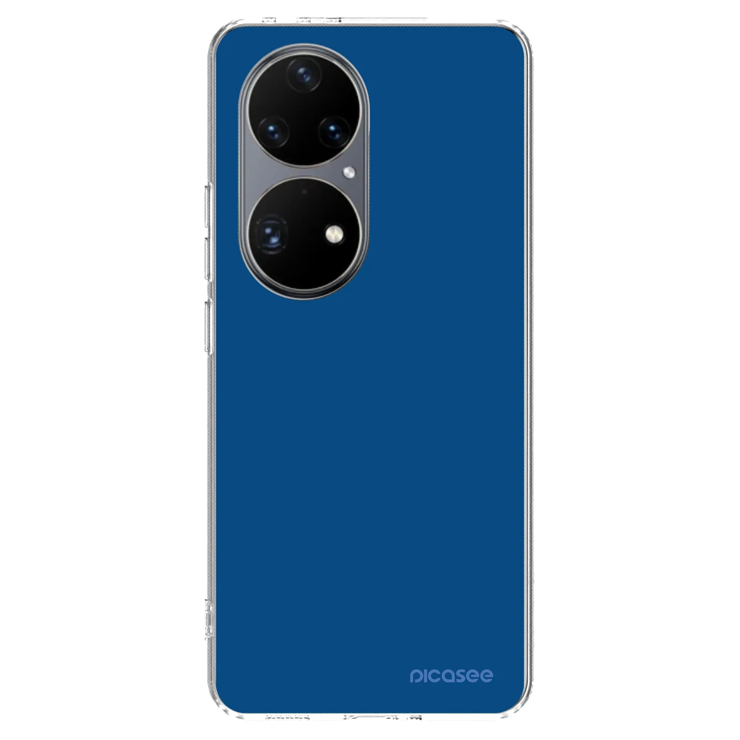 Picasee silikonový průhledný obal pro Huawei P50 - Navy Blue